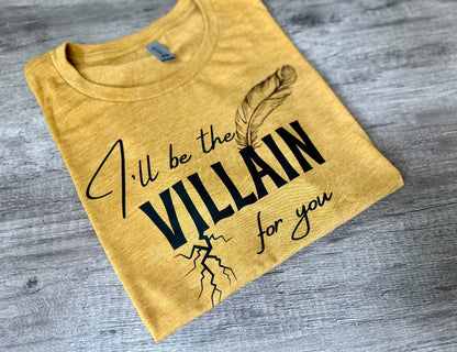 Plated Prisoner shirt, I’ll be the Villain for you shirt, a cage is a cage shirt, gild inspired shirt, Gilded, Auren, Raven Kennedy