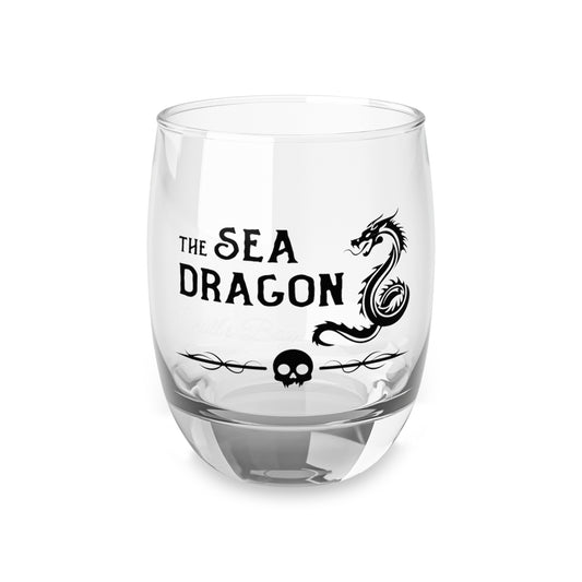 Licensed Throne of Glass The Sea Dragon Bar Glass/ terrasen/ Sarah J maas/ Glassware/ Book lover/