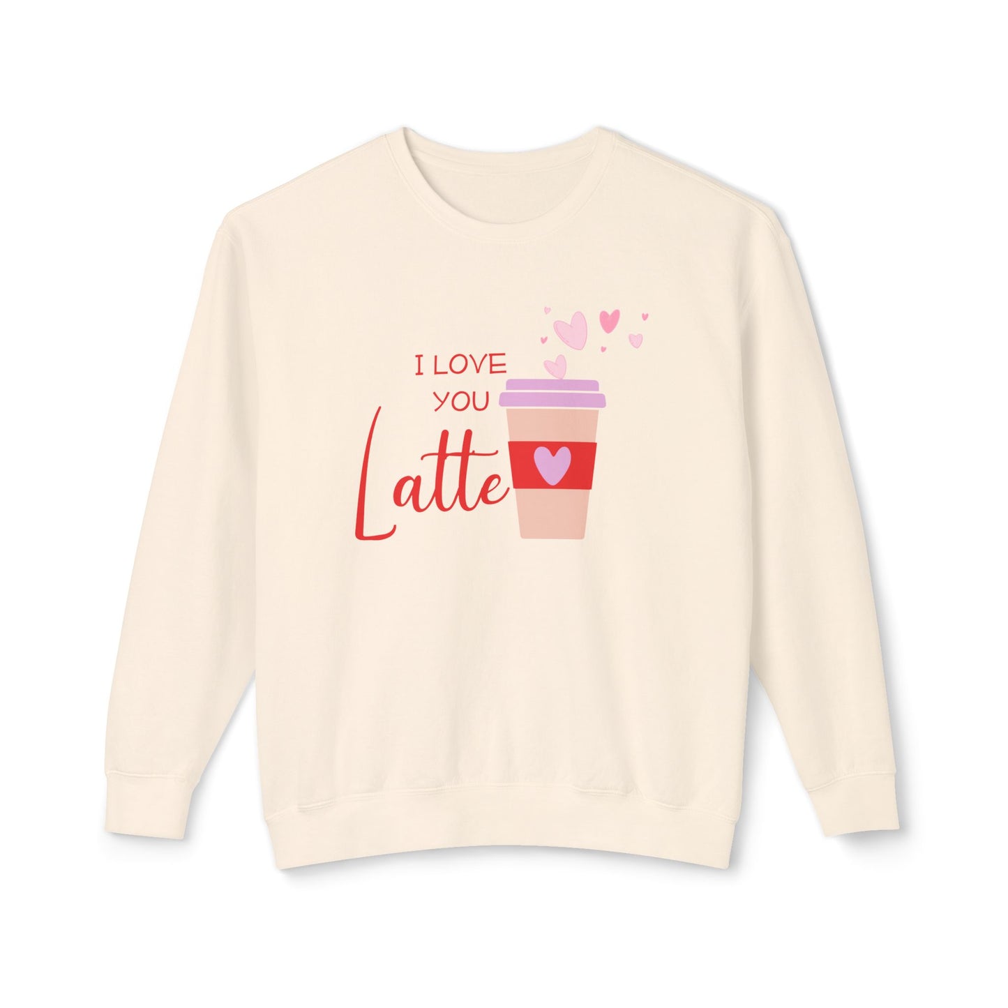 I Love You A Latte Shirt, Valentines Coffee Shirt, Couples Sweatshirt, Funny Couples Shirt, Couple Valentine Sweatshirt, Valentines Gift