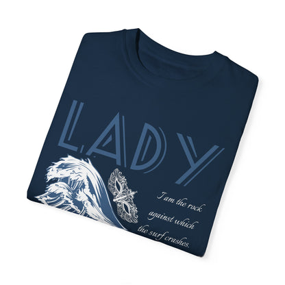 Licensed Lady Death comfort colors shirt/ Nesta Archeron/ Nothing can break me/ acotar shirt/ when you erupt girl/ house of wind/ velaris/ SJM