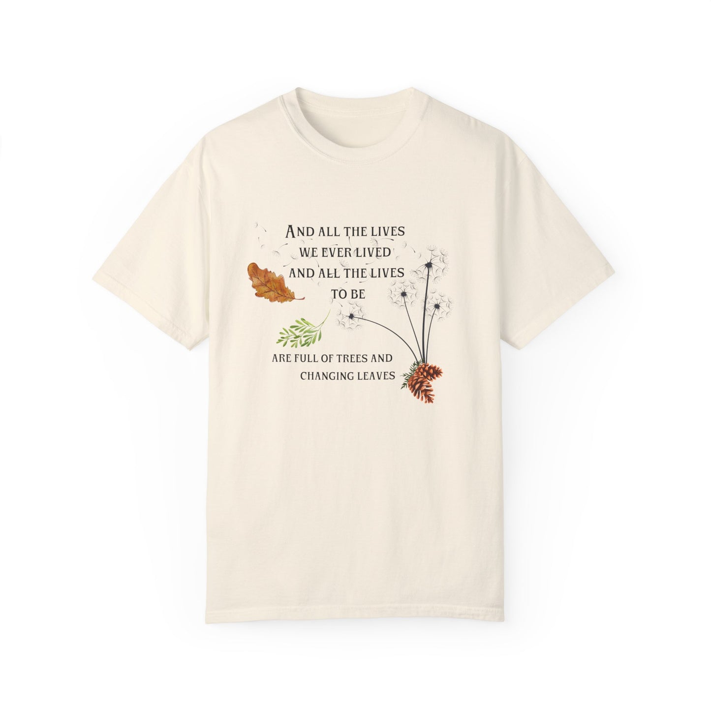 Full of trees and changing leaves comfort colors shirt, Pine Tree, Camping, Hiking Shirt, Adventure Shirt, Nature Lover Gift, Outdoors Shirt