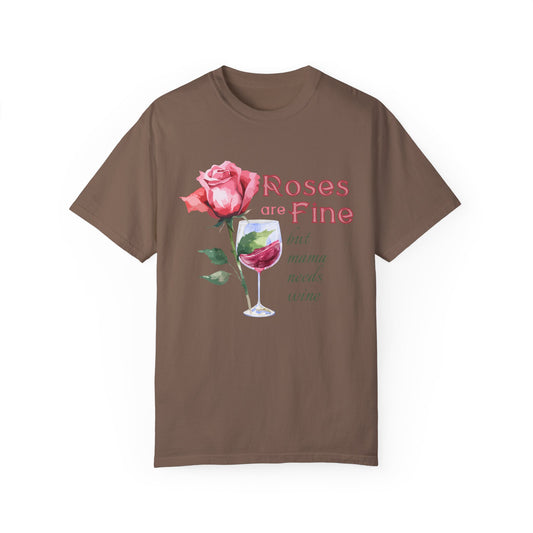 Roses are Fine but Mama Needs Wine, Valentines Day Sweatshirt, Valentines Day Shirt