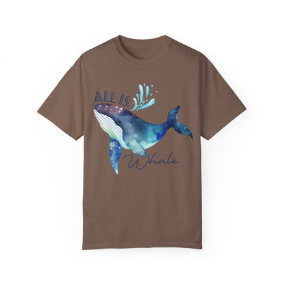 All is Whale comfort color shirt