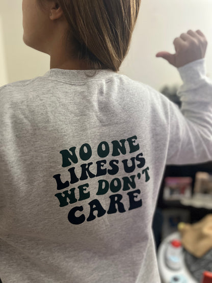 No one likes us We Don’t Care Unisex Crewneck Sweatshirt, Philadelphia Eagles Sweatshirt, It’s a Philly Thing sweatshirt, Philly Eagle shirt