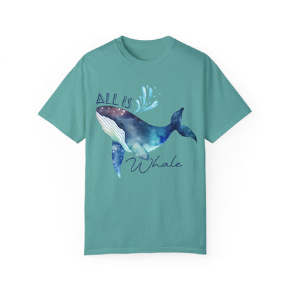 All is Whale comfort color shirt