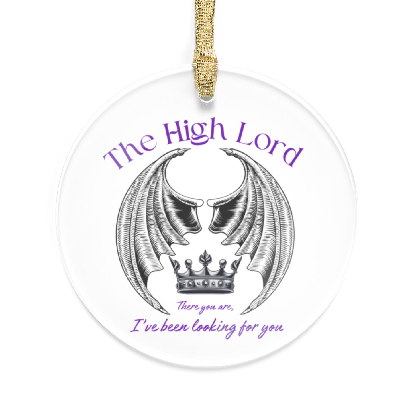 Licensed The high lord acrylic ornament