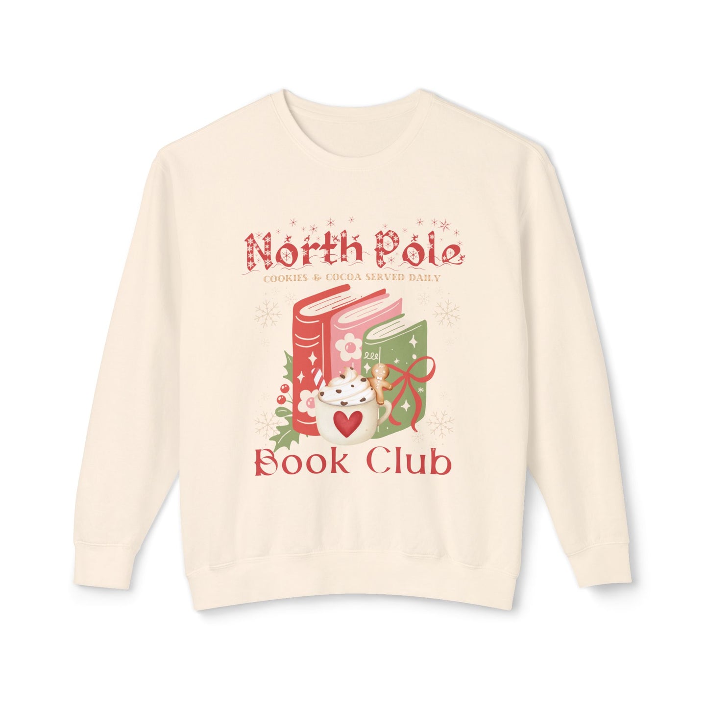 North Pole Comfort Colors Sweatshirt