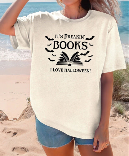 It’s freakin’ bats shirt | Fall shirt | Halloween shirt | Witchy Vibes | book merch | booklover gift | spooky season | it’s freakin books