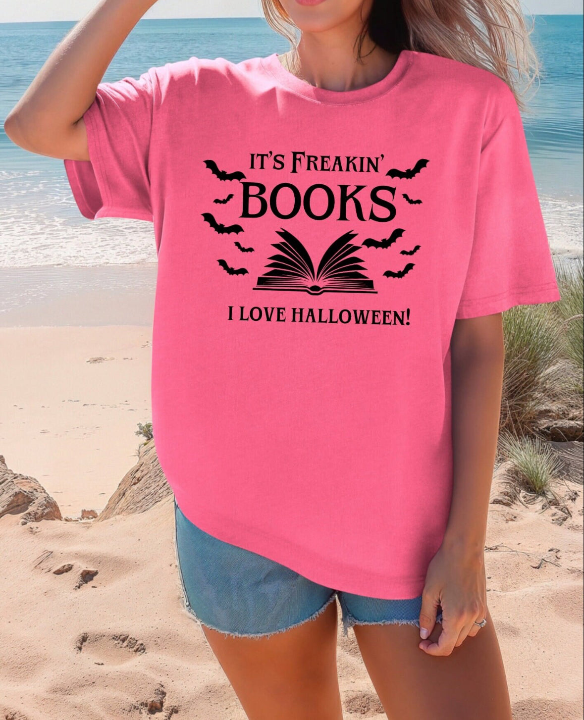 It’s freakin’ bats shirt | Fall shirt | Halloween shirt | Witchy Vibes | book merch | booklover gift | spooky season | it’s freakin books