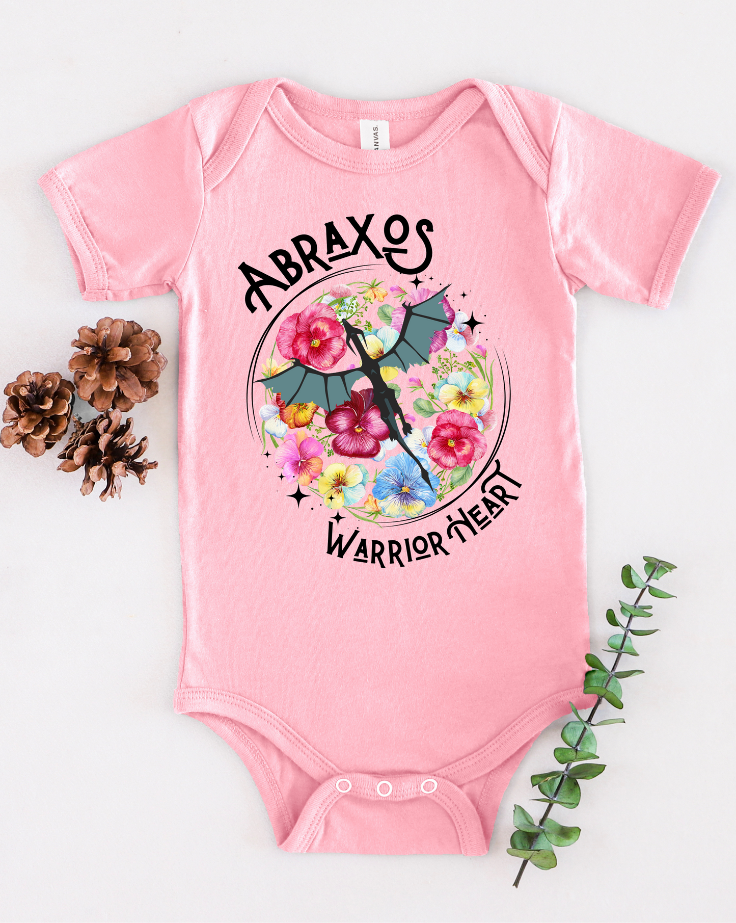 Licensed Abraxos onesie/ throne of glass/ Sarah j Maas/ Aelin Galanthynius