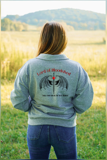 Licensed The Bat Boys 1/4 zip | Illyrian Warriors | ACOTAR inspired