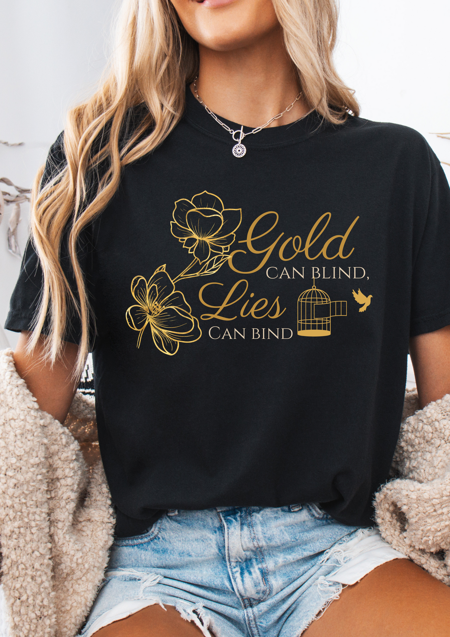 Plated Prisoner sweatshirt, bookish love shirt, Bookish shirt, a cage is a cage shirt, gild inspired shirt, Gilded, Auren, Raven Kennedy