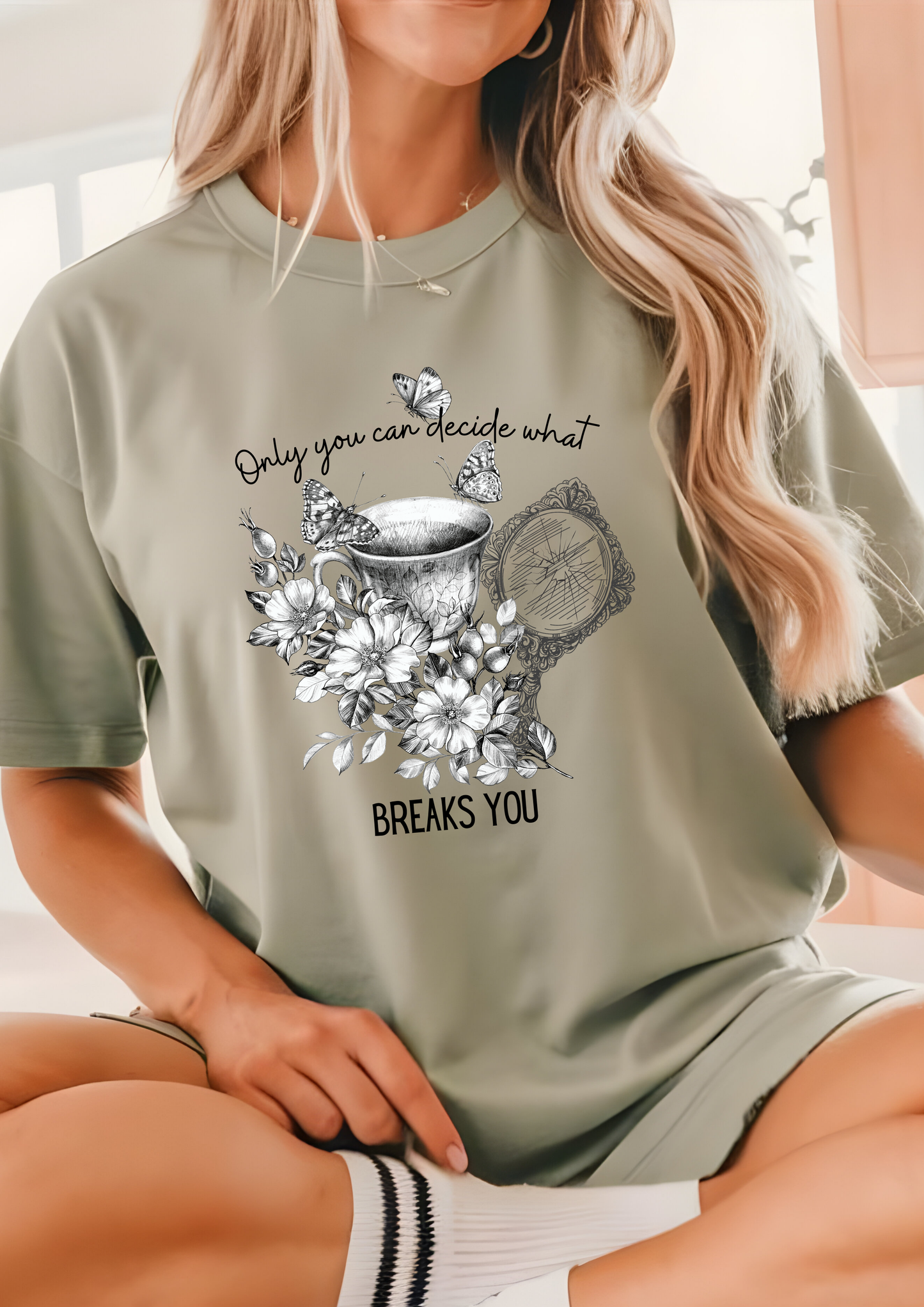 Licensed Suriel Shirt/ ACOMAF/ Only you can decide what breaks you/ Feyre Archeron/ The Suriel