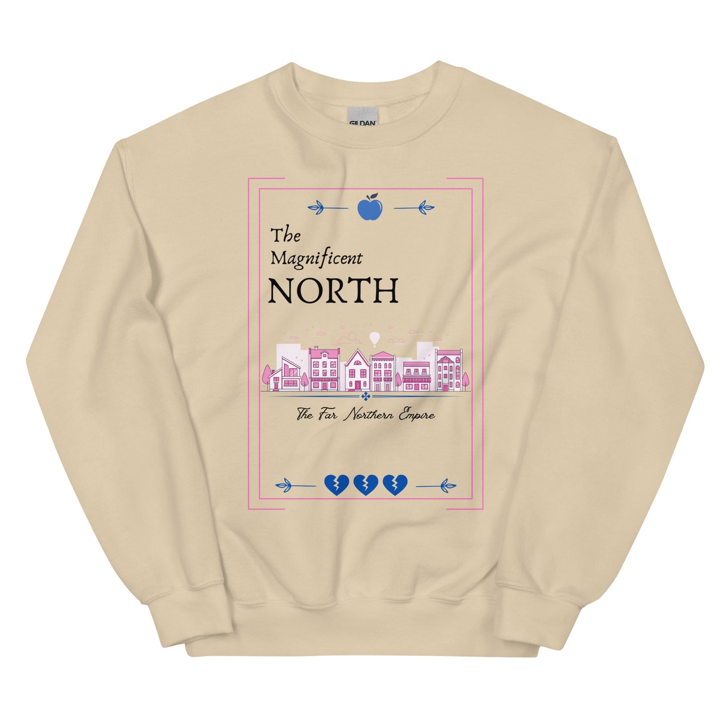 The Magnificent North sweatshirt / OUABH inspired/ Stephanie Garber inspired/ Jacks prince of heart