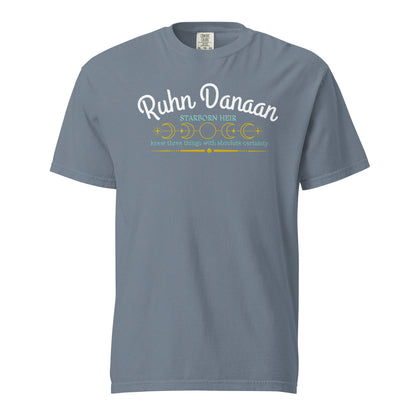 Licensed ruhn Danaan Comfort Colors shirt/ Knew three things/ crescent city/ lunathion/ starborn heir/ sarah j maas