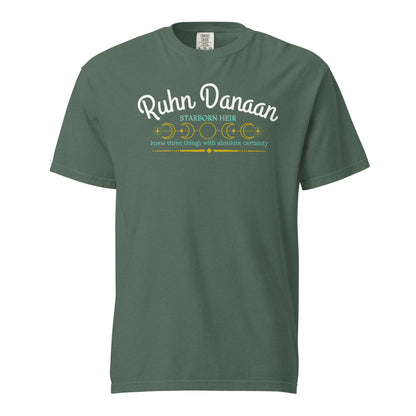 Licensed ruhn Danaan Comfort Colors shirt/ Knew three things/ crescent city/ lunathion/ starborn heir/ sarah j maas