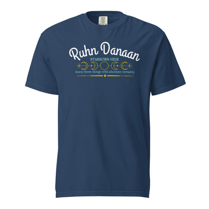 Licensed ruhn Danaan Comfort Colors shirt/ Knew three things/ crescent city/ lunathion/ starborn heir/ sarah j maas